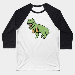 T. rex playing cymbals Baseball T-Shirt